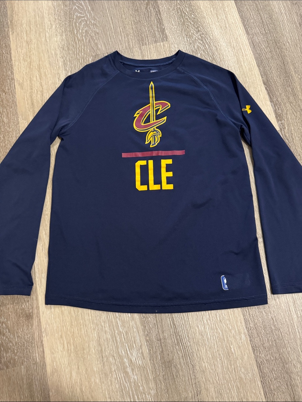 Fair Condition Under Armour Youth M Navy Blue Longsleeve T-shirt